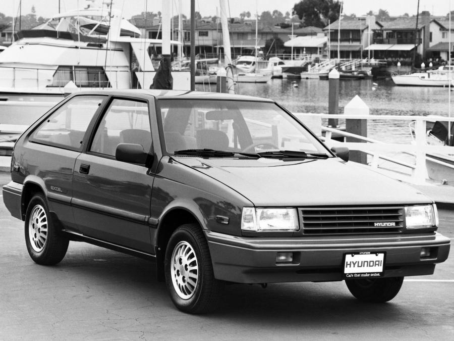  Hyundai Excel 3-Door 1987 года  (US) (фото 8 из 8)